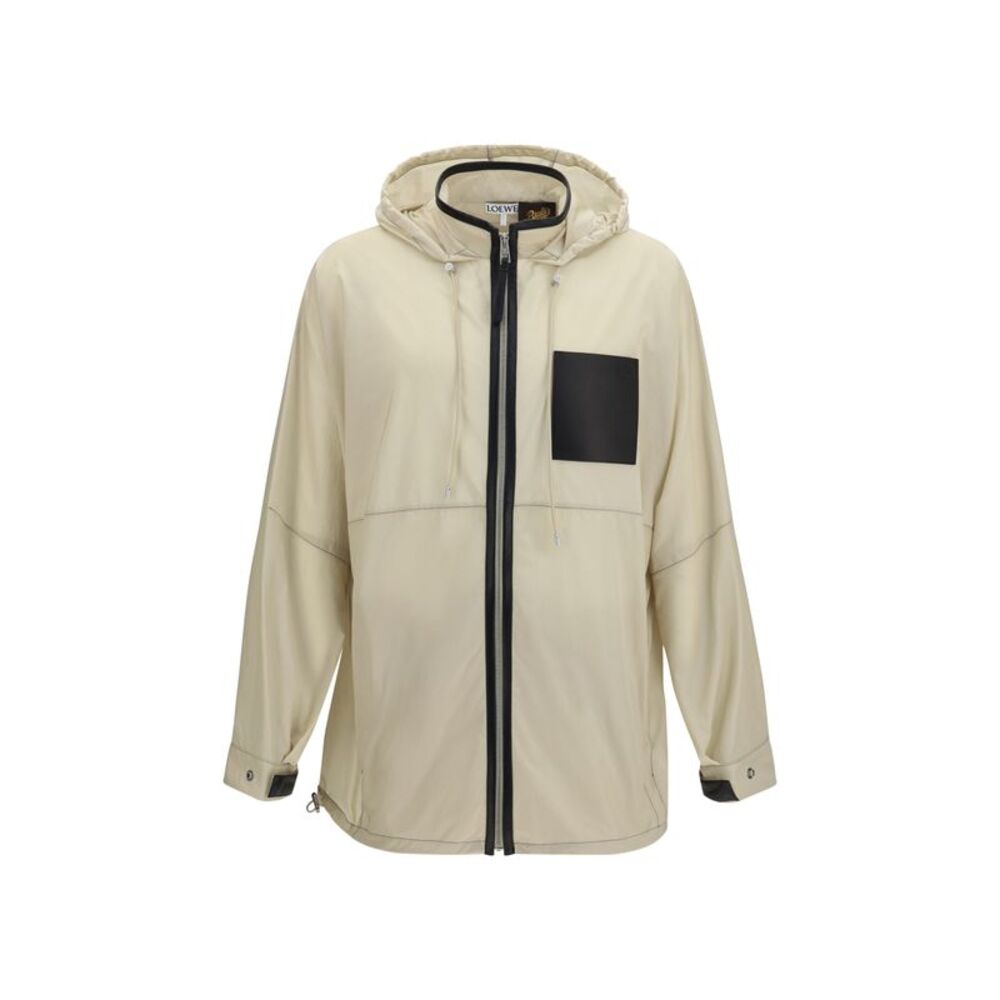 Loewe Men Hooded Technical Fabric Jacket Loewe X Paula’S Ibiza